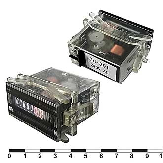 Счетчик моточасов SH-891   220VAC