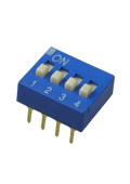 DS-04BBU-G, DIP переключатель 4 поз. (аналог SWD 1-4 ВДМ 1-4)