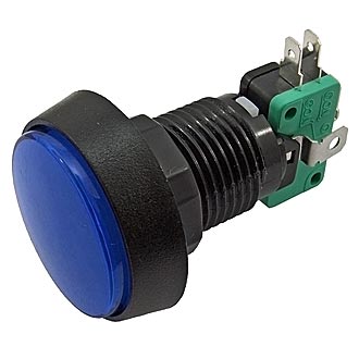 Кнопка GMSI-4B-C no(nc)+nc(no) blue