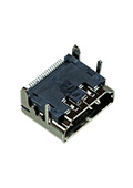 HDMI 19F, розетка на плату SMT