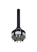 CK1061, Switch,Rotary,THT-PC,3P,30 ,4pos,stop-Pos.4,short,Bush:M10x0.75