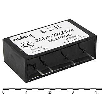 Твердотельное реле G5DA-22 (Z)D3 2A/240V (3-32V)