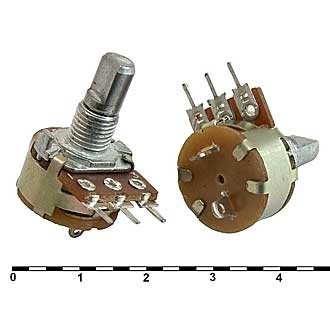 Потенциометр S16KN1-B 50K L15F Потенциометр S16KN1-B 50K L15F