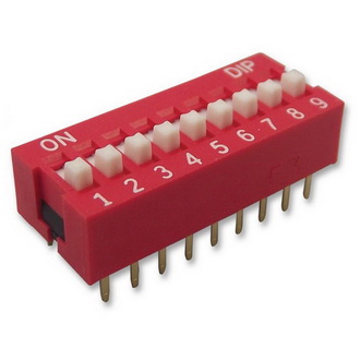 SWD1-9 (DS-09) (Вдм1-9), DIP переключатель