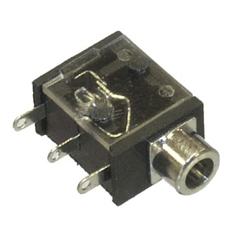 CKX3-3.5-06  гнездо на плату