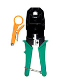 HT-315 КРИМПЕР, для RJ-45/11/12 в наборе с забивкой для витой пары HT-315 КРИМПЕР, для RJ-45/11/12 в наборе с забивкой для витой пары
