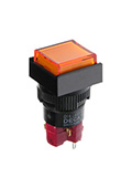 D16LMS1-1ABOO, кнопка без фиксации 250В/5А