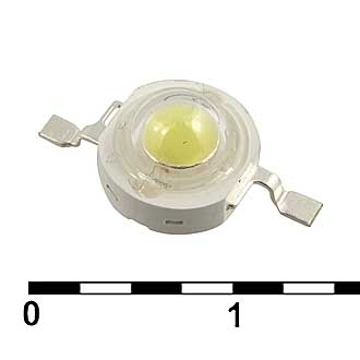 Мощные светодиоды 3W 3.6V 140-160LM 6000-6500K