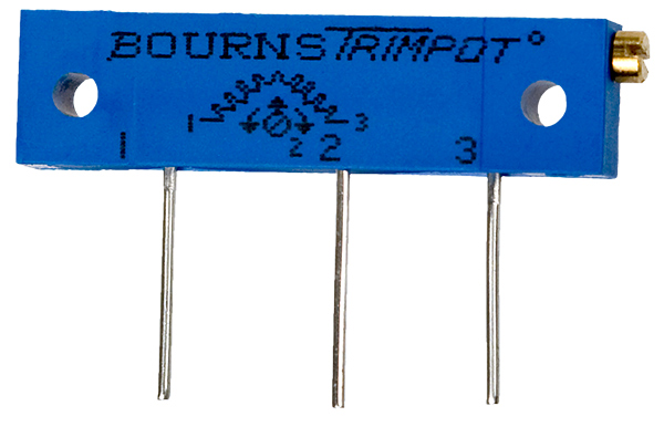 3059Y-1-502LF, 5 кОм 22 об. подстроечный резистор