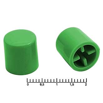 Колпачок для кнопки A50 Green