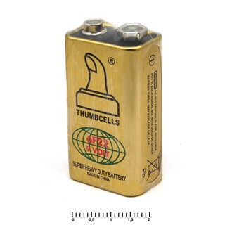 Батарейка 9V/6F PP3 (крона) Батарейка 9V/6F PP3 (крона)