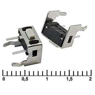 Кнопка тактовая IT-1101V (6x3x4.3)