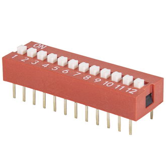 SWD1-12 (DS-12) (Вдм1-12), DIP переключатель