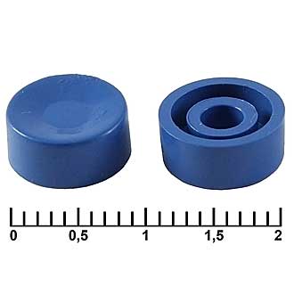Колпачок для кнопки A17 Blue