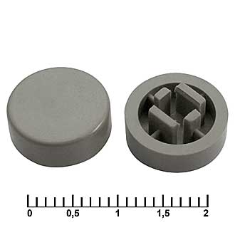 Колпачок для кнопки A37 Gray