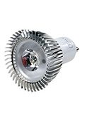 FEX105 GU10, 1x3W 220В лампа светодиодная, цвет теплый белый