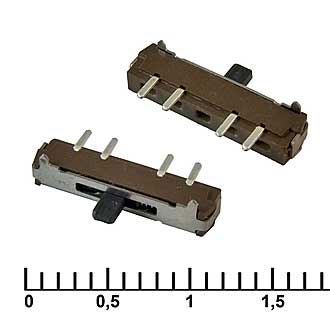 Переключатель движковый SMD ISD-1370R1