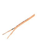CC-TC2X2.5-20M, акустический кабель, прозрачный, 20 м, бухта