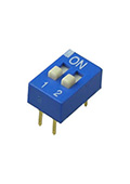 DS-02BBU-G, DIP переключатель 2 поз. (аналог SWD 1-2 ВДМ 1-2)