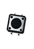 1243SHIM-160G-G, кнопка тактовая 12х12 SMD h=4.3мм