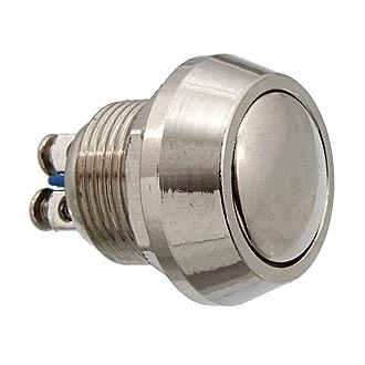 Кнопка антивандальная PBS-28B    D-12 mm steel