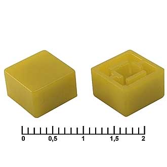 Колпачок для кнопки A27 Yellow