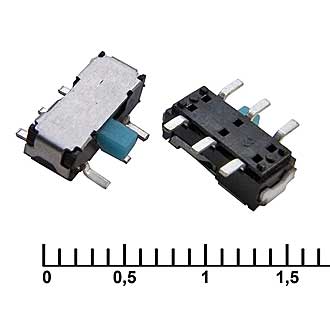 Переключатель движковый SMD IS-2245S