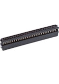 1-1658622-1, IDC розетка на кабель 2х30 конт. шаг 2.54мм Amp-Latch