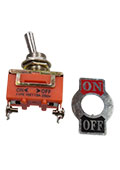 KN3(C)-101A, тумблер ON-OFF, 2 контакта, 250В/15А