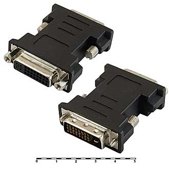 Разъем DVI24+1M/DVI24+5F (HAP-007)