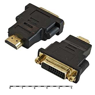 Разъем HDMI M/DVI24+1F (HAP-005)