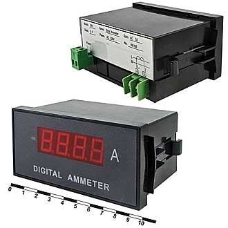 Щитовой прибор постоянного тока цифровой DP3 20ADC 75mV