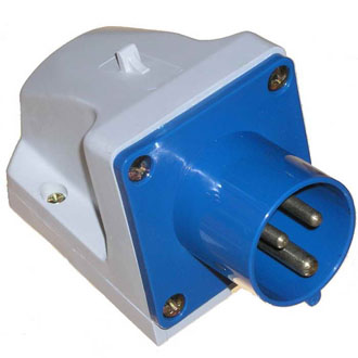 Силовой разъем 513 (2P+E 16A  220-240V~)