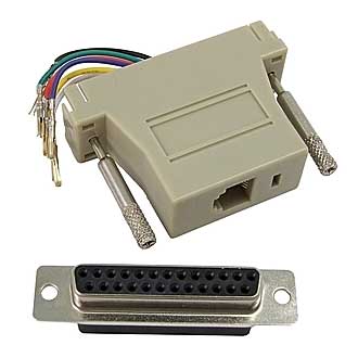 Переходник D-SUB DB25F-RJ11