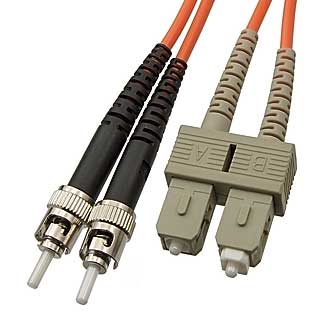 Шнур оптический ST-SC-MM-DX3.0MM-3M