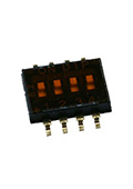 DHN-04-T-V, DIP переключатель 4 поз. SMD 1.27мм (NHDS-04)
