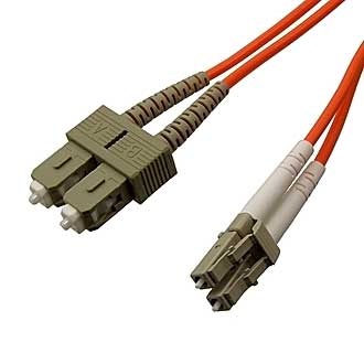 Шнур оптический LC-SC-MM-DX-3.0MM-3M