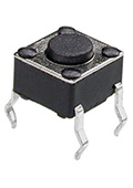 0643HIM-130G-G, кнопка тактовая 6х6 h=4.3мм (аналог TS-A1PS-130 DTS-61N SWT2)