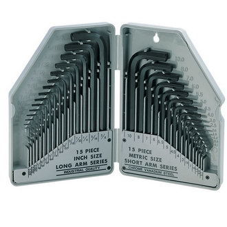 Набор шестигранных ключей 8PK-027 (30 шт.)
