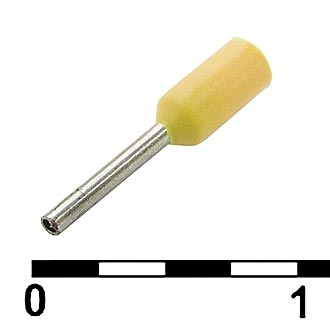 Кабельный наконечник DN00206 yellow (0.75x6mm)