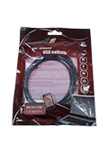 PL1307, Кабель USB 2.0 A вилка - Micro USB вилка, 1.5 м.