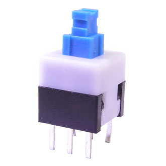 Кнопка миниатюрная PB22E08 без фиксации 8x8x13 mm