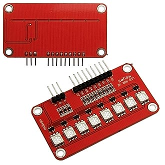 5050 Full-color LED, электронный модуль