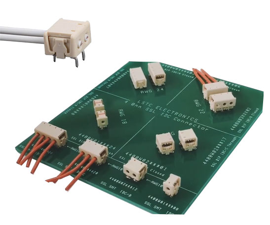 2106003-2, IDC SSLSMT светодиодный разъем 2 контакта на провод 18AWG