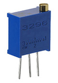 3296W-1-222LF, 2.2 кОм подстроечный резистор (аналог СП5-2ВБ)