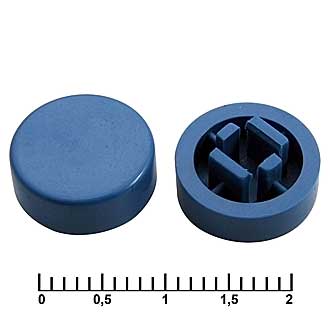 Колпачок для кнопки A37 Blue