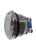 L-KLS7-PBS-014D, кнопка металл.OFF-(ON) 250В 2А D=22мм винт. клем.