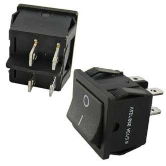 Переключатель YSR7-21-8 On-Off 3/6A