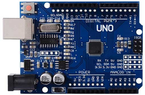 ARDUINO UNO, ATmega328 MCU Board Rev 3