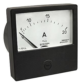 Прибор щитовой Э8030 20А/5 (50ГЦ) переменного тока